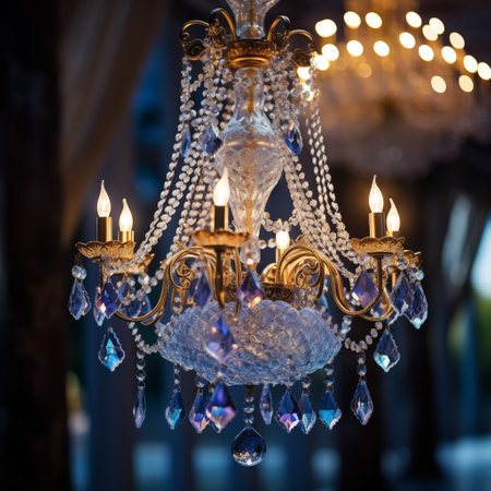 Chandelier in the interiorの素材