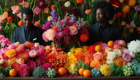 The wedding of two gay menの素材