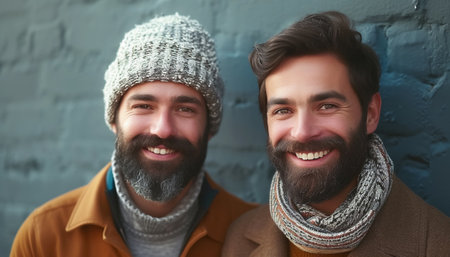 The wedding of two gay menの素材