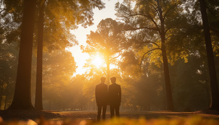 The wedding of two gay menの素材