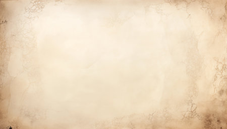 The texture of old yellowed paperの素材