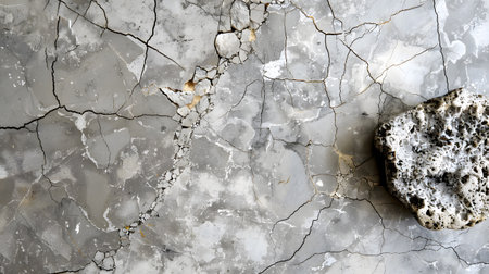 Cracked Marble Texture with Stone, Natural Abstract Backgroundの素材