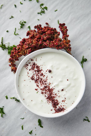 traditional arab food. Sumacの写真素材