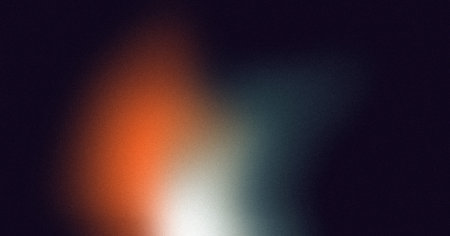 Dark color gradient background, grainy gradient luminous color splash wave, abstract noise texture...