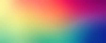 Rainbow colors background, abstract vibrant color gradient banner web header poster design, copy...