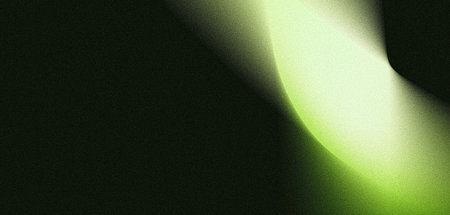 Glowing green white black grainy abstract dark background web landing page header noise texture...