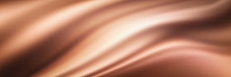 Beige brown nude flowing colors abstract background smooth grainy texture wide banner header poster designの写真素材