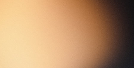 Beige brown yellow black grainy gradient background dark noise texture wide banner header poster designの写真素材