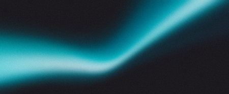 Teal blue green black color gradient background grainy texture effect dark technology abstract banner design, copy spaceの写真素材