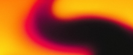 Vibrant grainy gradient background orange red black noise texture abstract web banner header poster designの写真素材