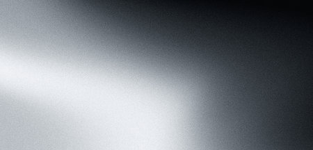 Black white grainy gradient background dark gray noise texture monochrome retro backdrop design copy spaceの写真素材