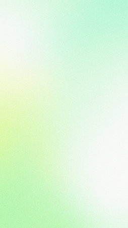 Light green vertical background yellow white gradient smooth noise texture blurry backdrop design, copy spaceの写真素材