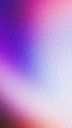 Vertical background purple white blue pink grainy gradient retro noise texture mobile wallpaper abstract designの写真素材