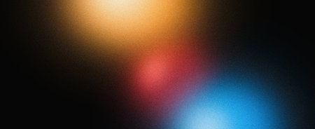 Abstract background yellow blue red black grainy texture banner header cover poster design copy spaceの写真素材