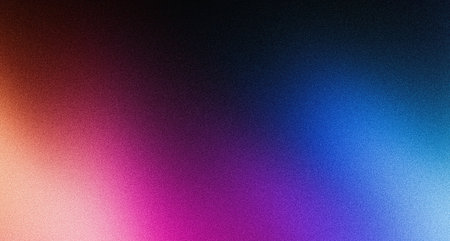 Dark grainy gradient background blue magenta pink purple black colors banner poster cover abstract designの写真素材