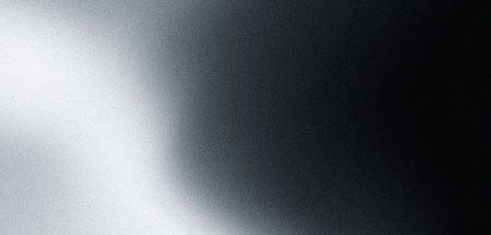 Black white grainy gradient background dark gray monochrome noise texture website header backdrop design y color gradient yellow purple orange black background, blurred noise texture poster website header backdrop designの写真素材