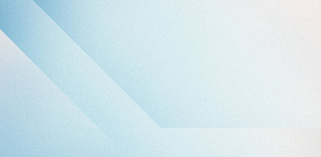 Abstract light blue grainy gradient background geometric banner poster cover backdrop noise texture effectの写真素材