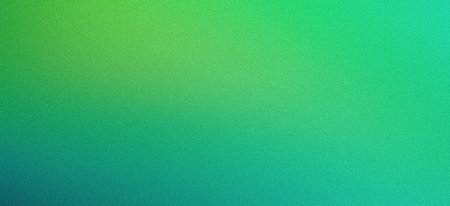 Green background grainy gradient smooth retro banner backdrop noise texture effectの写真素材