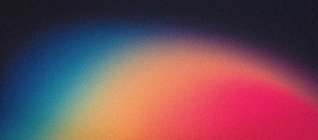 Grainy gradient background grain texture retro dark banner abstract designの写真素材