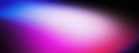 Vibrant pink purple magenta blue gradient grainy texture background, banner cover header designの写真素材