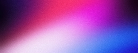 Vibrant pink purple magenta blue gradient grainy texture background, banner cover header designの写真素材