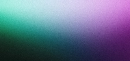 Dark green purple white blur grainy gradient background noise texture banner header backdrop designの写真素材