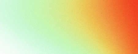 Orange green gradient background grainy noise texture vibrant banner poster backdrop header cover designの写真素材