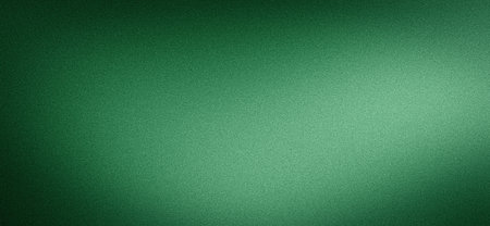 Grainy texture green gradient background glowing light and dark backdrop noise grain effect banner header design copy spaceの写真素材