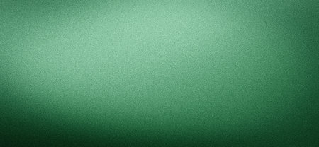 Green gradient background grainy glowing light and dark backdrop noise texture effect banner header design copy spaceの写真素材