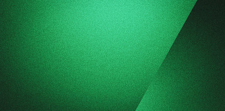 Green background grainy gradient abstract dark light noise texture effect poster banner cover design, copy spaceの写真素材