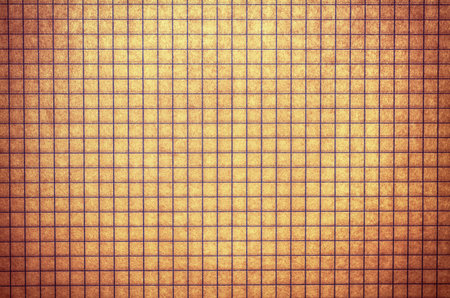 leaf of an old squared paper