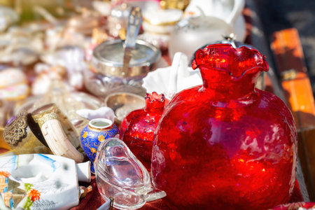 a variety of vintage gizmos and gifts at the old flea market