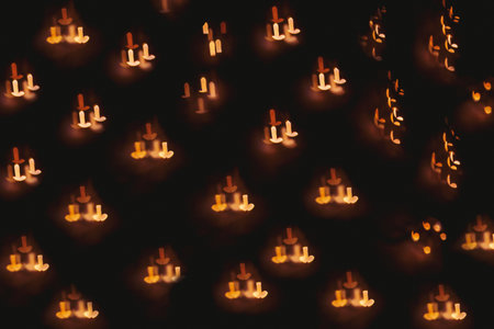 bokeh of light in the form of a penis, backgroundの写真素材