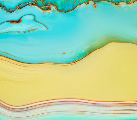 Liquid colorful vibrant marble texture. High quality illustration.