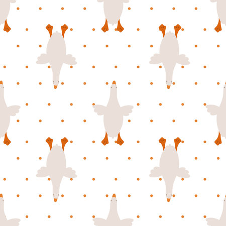 Cute baby seamless pattern for nursery arrangement. Vector illustration.のイラスト素材