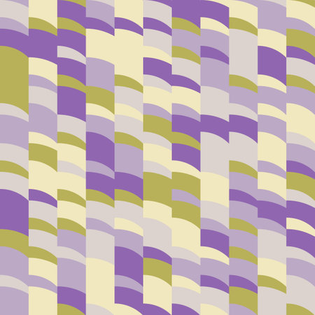 Repeating Vector Geometric Abstract Background with Circle Shapesのイラスト素材