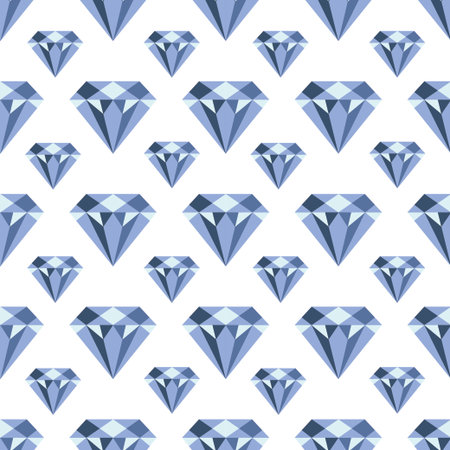 Vector pattern with diamonds. Seamless pattern can be used for wallpaper, pattern fills, web page background,surface textures and fabrics.のイラスト素材