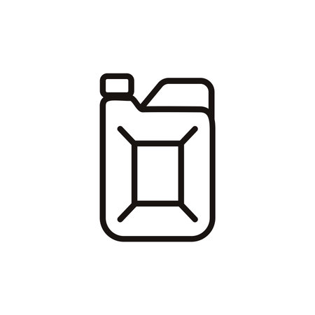Canister line icon. Vector illustration isolated.のイラスト素材