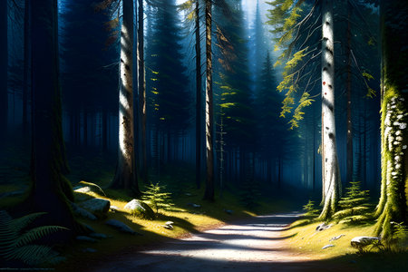 sunset over the sea Created with generative AI toolsの素材