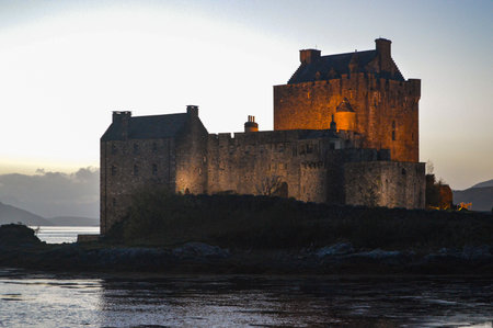 Eilean donan castle Scotlandのeditorial素材