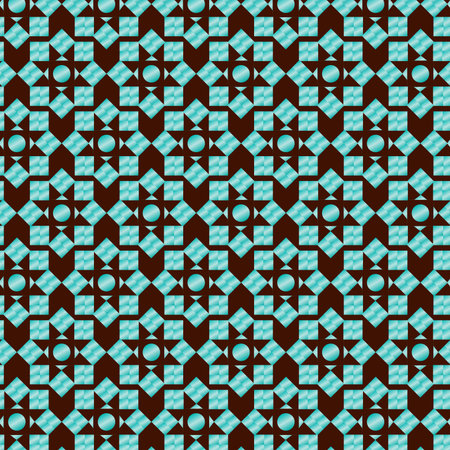 Seamless pattern with geometric figures. Abstract background. Vector illustration.
