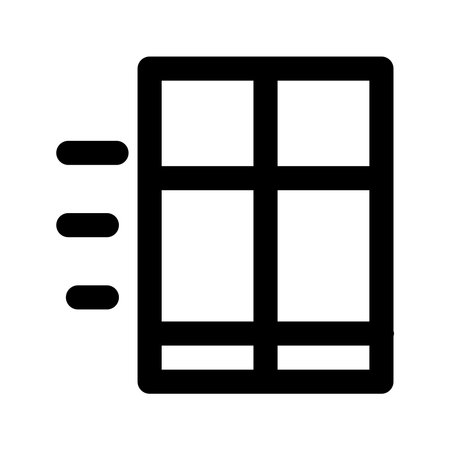 delivery icon. outline design style vector illustration. Can be used for UI, website and mobile appのイラスト素材