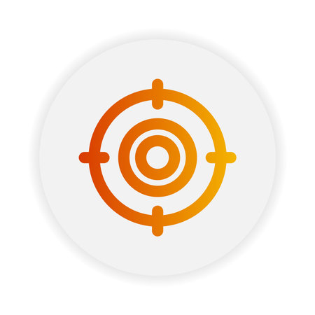 Tracking outline icon. with gradient color suitable for ecommerce, business and interface symbol iconsのイラスト素材