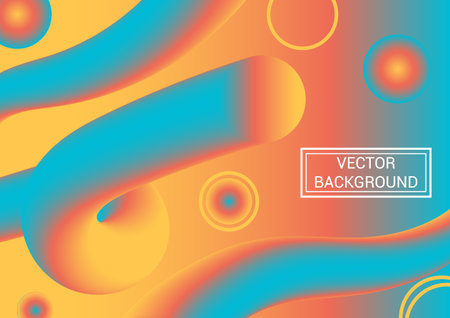 3D Background With Gradient Color Combinations. Colorful Background Wallpaper Design. Elegant modern background. Abstract background.のイラスト素材
