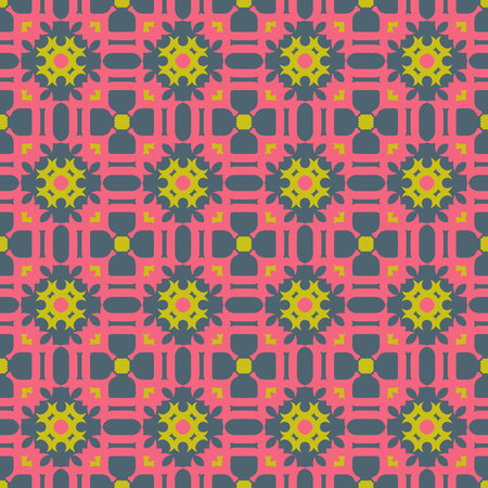 Classic Pattern Ornament, Decorative Seamless Geometric Pattern for Design Wallpaper, Fashion Print,...