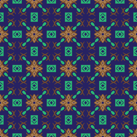 Classic Pattern Ornament, Seamless Geometric Pattern for Design, Wallpaper, Fashion Print, Trendy...