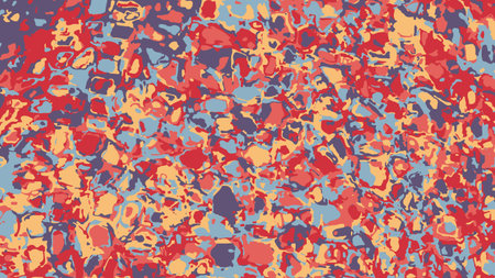Terrazzo pattern. Abstract background in classic colors. vector illustration.のイラスト素材