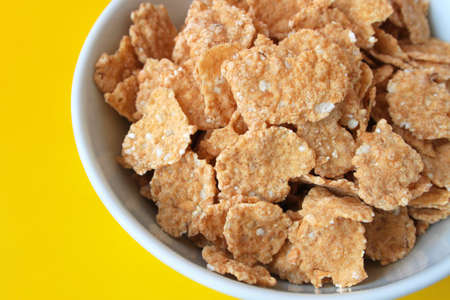 Corn Flakes for breakfast
