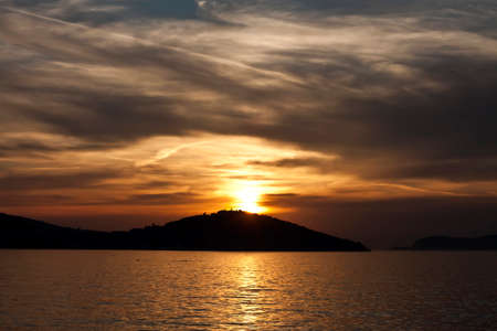 sunsetの写真素材