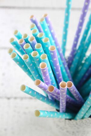 drinking strawの写真素材